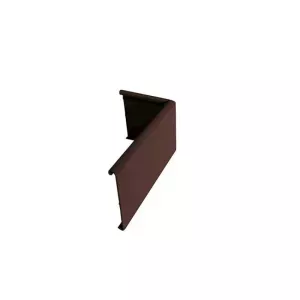 Narożnik łącznikowy lewy W35 PLUS 90° 5x10cm RAL8019 brąz Renoplast