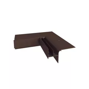 Narożnik wewnętrzny W20R 90° RAL8019 brąz Renoplast