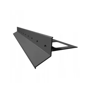 Profil okapowy prosty D25 2mb RAL7024 grafit Renoplast