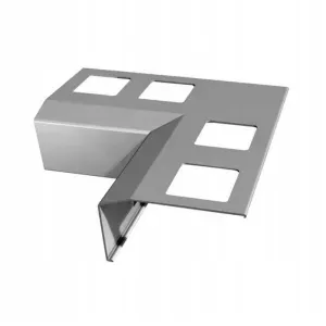 Narożnik wewnętrzny K301 90° RAL7037 szary Renoplast