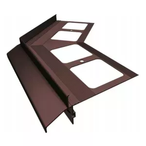 Narożnik zewnętrzny K40 135° RAL8019 brąz Renoplast