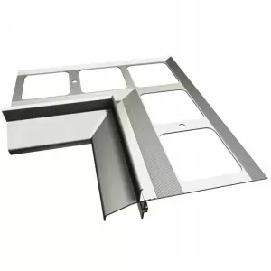 Narożnik wewnętrzny K40 90° RAL7037 szary Renoplast