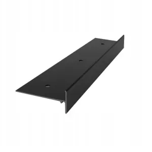 Profil okapowy boczny K35B 2mb RAL7024 grafit Renoplast