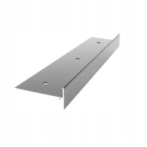 Profil okapowy boczny K35B 2mb RAL7037 szary Renoplast