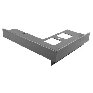 Narożnik zewnętrzny prawy 90° łączący profile K35/K35B RAL7037 szary Renoplast