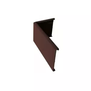 Narożnik łącznikowy K35 90° prawy 5x10cm RAL8019 brąz Renoplast