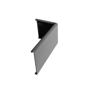 Narożnik łącznikowy K35 90° lewy 5x10cm RAL7037 szary Renoplast