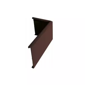 Narożnik łącznikowy K35 90° lewy 5x10cm RAL8019 brąz Renoplast