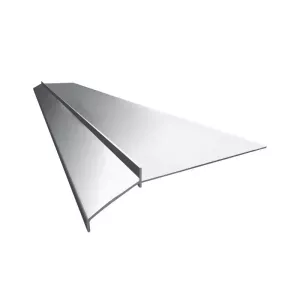 Profil okapowy prosty K10 2mb RAL7037 szary Renoplast