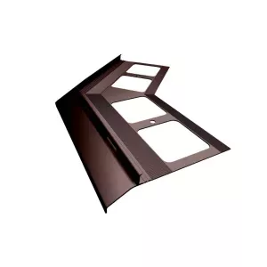 Narożnik zewnętrzny K20 135° RAL8019 brąz Renoplast