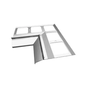 Narożnik wewnętrzny K20 90° RAL7037 szary Renoplast