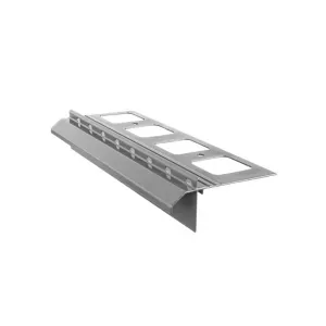 Profil okapowy prosty K20R 2mb RAL7037 szary Renoplast