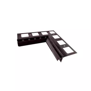 Narożnik wewnętrzny K20R 90° RAL8019 brąz Renoplast