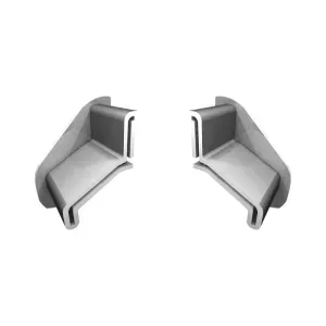 Odbojnik przyścienny OPK20/OPK20R L+P RAL7037 szary Renoplast