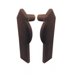 Zakończenia profila cokołowego L+P C LED RAL8019 brąz Renoplast