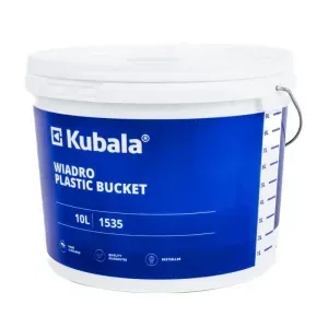 Wiadro z pokrywą i podziałką 10l Kubala