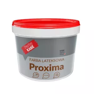 Farba wewnętrzna lateksowa Proxima biała głęboki mat 10l Kabe