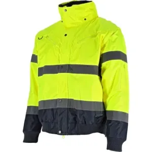 ZAMIENNIK - Kurtka ochronna ostrzegawcza Bomber 3w1 roz.L żółty Stalco