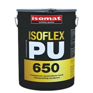 Płynna membrana poliuretanowa ISOFLEX-PU 650 przezroczysta 5kg ISOMAT