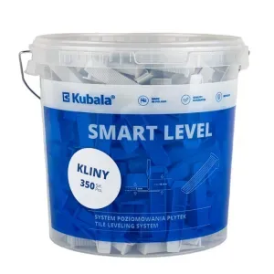 Kliny do poziomowania płytek wiadro 350szt. Smart Level Kubala