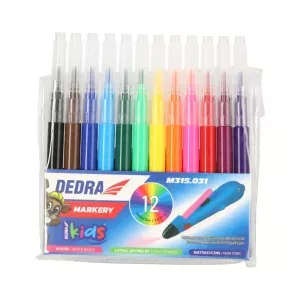 Markery wymienne do pisaka USB zestaw 12szt. Dedra