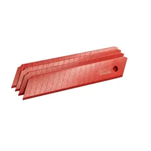 Ostrza wymienne SK2 czerwone antistick 18mm 0,5mm 10szt. PRO Fachmayer 