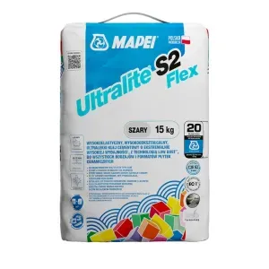 Klej odkształcalny Ultralite S2 Flex szary 15kg Mapei