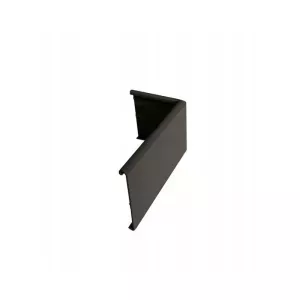 Narożnik łącznikowy lewy W60 90° 5x10cm RAL7024 grafit Renoplast