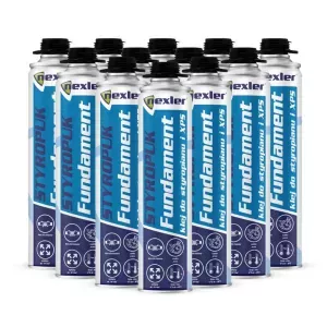 Pianoklej do styropianu Styropuk Fundament 12szt. karton 750ml Nexler