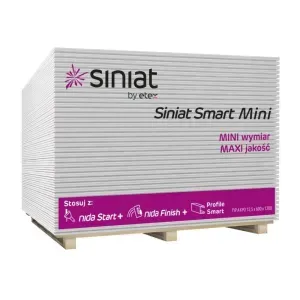 Płyta karton gips Smart Mini 1200mm x 600mm x 12,5mm GKB Siniat