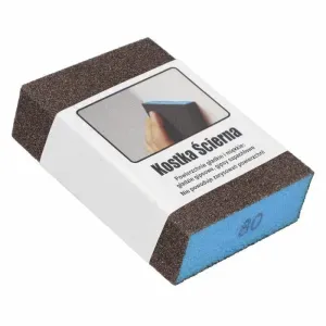 ZAMIENNIK - Gąbka ścierna 100x68x25mm gr.80 Blue Dolphin