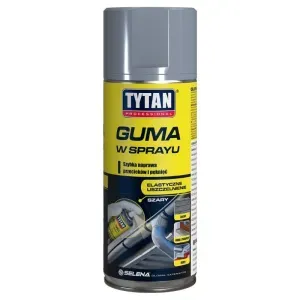 Guma w sprayu szary 400ml Tytan