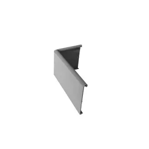 Narożnik łącznikowy prawy W60 90° 5x10cm RAL7037 szary Renoplast