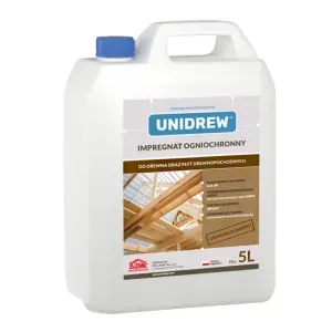 Impregnat do drewna ogniochronny Unidrew zielony 5l ADW