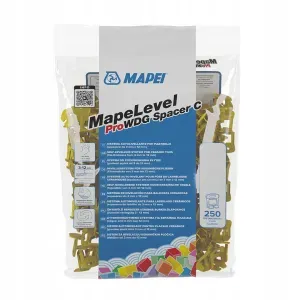 System poziomowania płytek klipsy Mapelevel ProWDG Spacer C 2mm 250szt. Mapei