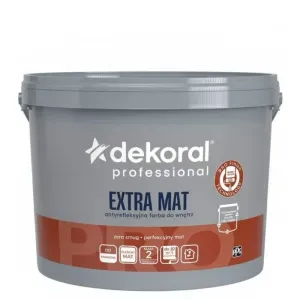 Farba wewnętrzna mieszalnikowa Akrylit Extra Mat baza WN 2,5l Dekoral Professional