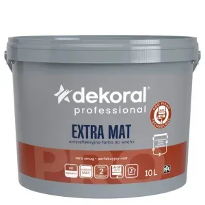 Farba wewnętrzna mieszalnikowa Akrylit Extra Mat baza ZN 9,25l Dekoral Professional
