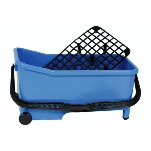 Zestaw glazurniczy z wiadrem na kółkach 16l i kratką Kubala