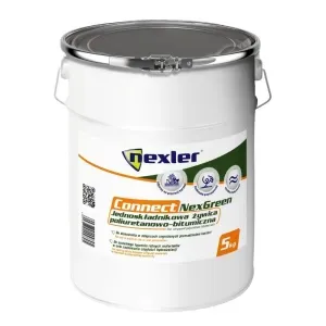 Jednoskładnikowa żywica poliuretanowo-bitumiczna Connect NexGreen odporna na przerost korzeni 5kg Nexler