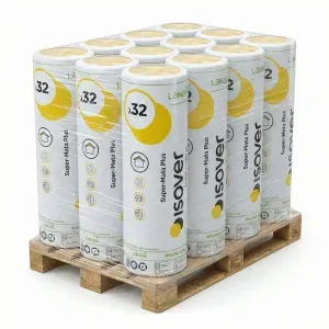 Wełna mineralna Lanae Super-Mata Plus 5cm 032 Paleta 129,6m2 Isover