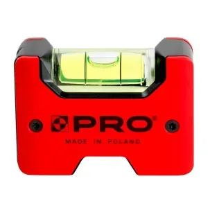 Poziomnica magnetyczna Mini dla elektryków i hydraulików 7cm PRO