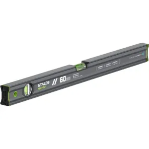 ZAMIENNIK - Poziomnica VSERIES magnetyczna 60cm antracyt Stalco