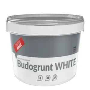 Farba wewnętrzna podkładowa Budogrunt White 10l Kabe