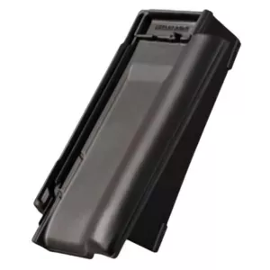 Dachówka ceramiczna szczytowa prawa angoba Rubin 9V antracyt Braas