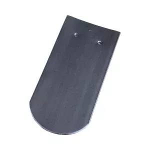 Dachówka ceramiczna Karpiówka szara angoba półokrągła