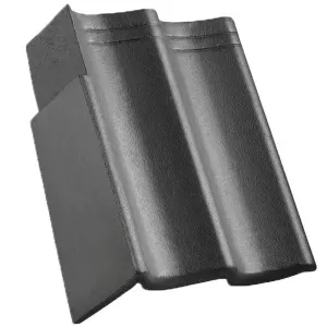 Dachówka betonowa szczytowa Goteborg Planar grafit prawa 90mm Creaton