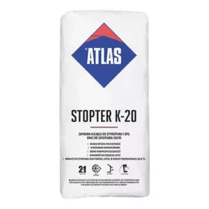 Klej do styropianu/xps i siatki Stopter K-20 25kg Atlas