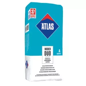 Hydroizolacja dwuskładnikowa Woder Duo 24kg składnik A suchy Atlas