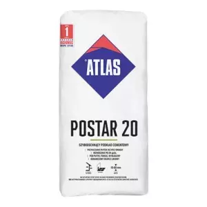 Atlas Postar 20 szybkoschnący podkład cementowy 25kg