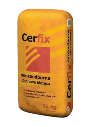 Cerfix klej do glazury mrozoodporny C1T 25 kg &ndash; worek